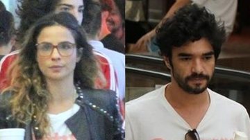 Maria Ribeiro e Caio Blat brigam pela divisão de bens - Rodrigo Adao e Fabio Moreno / AgNews