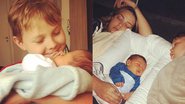Davi Lucca, filho de Neymar Jr e Carol Dantas, fica com ciúmes do irmão caçula - Instagram
