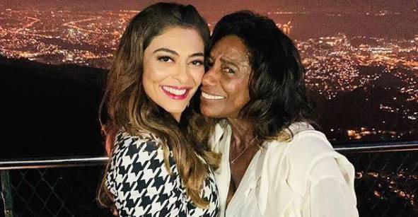 Juliana Paes e Gloria Maria se encontram no Cristo Redentor - Instagram