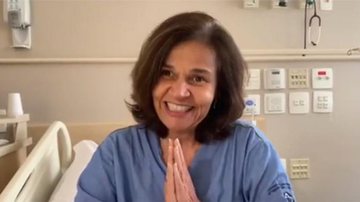 Claudia Rodrigues surge na cama do hospital e fala de sua saúde - Instagram