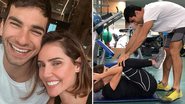 Deborah Secco ganha estímulo do marido, Hugo Moura, ao encarar rotina fitness - Instagram