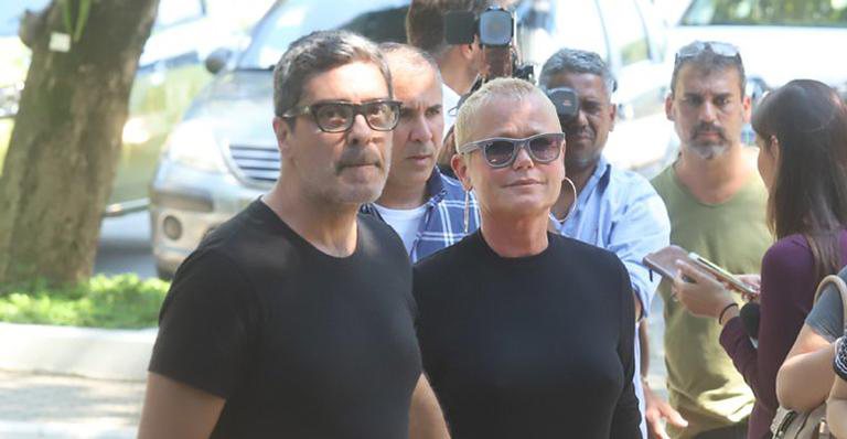 Xuxa vai ao velório de Mauricio Sherman no Rio de Janeiro - Daniel Pinheiro/AgNews