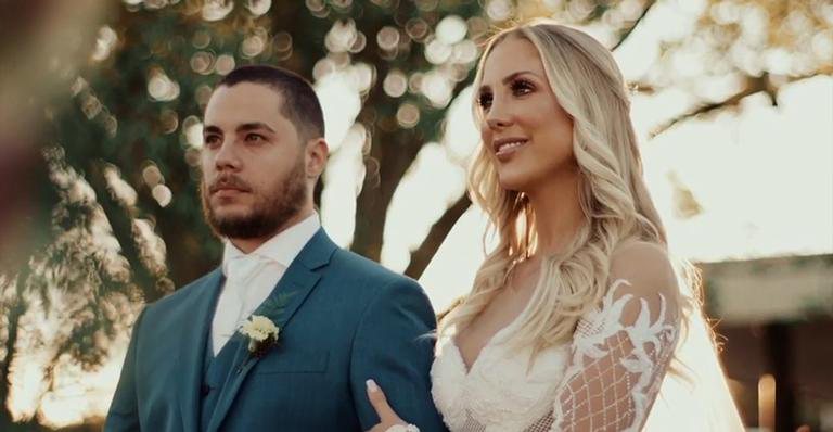 Levi Lima e Bruna Manzon se casam ao ar livre - Instagram; ShowMotion