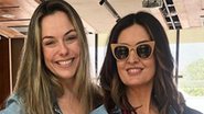 Fátima Bernardes e amiga usam a mesma roupa em encontro - Instagram