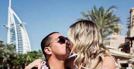 Carla e Xanddy comemoram 18 anos de casado em Dubai - Instagram
