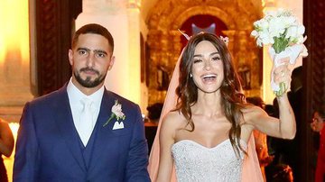 Thaila Ayala e Renato Góes no dia do casamento - Manuela Scarpa e Iwi Onodera/Brazil News