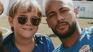 Filho de Neymar, Davi Lucca beija o irmãozinho - Instagram