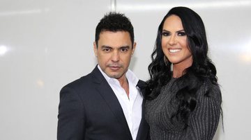 Graciele Lacerda e Zezé Di Camargo em show - Deividi Correa/AgNews