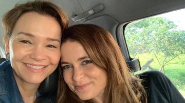 Cláudia Abreu reencontra Julia Lemmertz e as duas posam juntinhas - Reprodução/Instagram