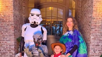 Gisele Bundchen e família fantasiados para o Halloween - Divulgação/Instagram
