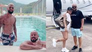 Rafaella Santos, Gagau Tavares e Gabigol em Mangaratiba - Divulgação/Instagram