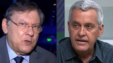 Mauro Naves e Milton Neves: demissão polêmica - TV Globo/Rede TV