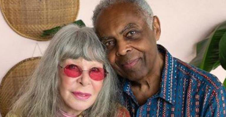 Rita Lee divide clique especial nos braços de Gilberto Gil e fãs comemoram - Arquivo Pessoal