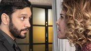 Armando Babaioff como Diogo e Helena Fernandes como Eugênia em 'Bom Sucesso' - Divulgação/Globo/Victor Pollak