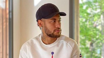 Neymar Jr fica de luto em homenagem a homem que o ajudou - Instagram