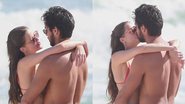 Agatha Moreira e Rodrigo Simas beijam muito em dia na praia - Dilson Silva / AgNews