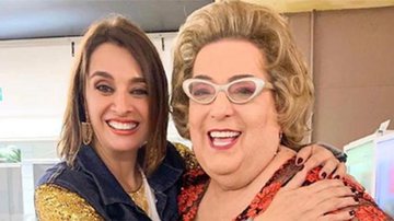 Cátia Fonseca e Mamma Bruschetta se reencontram na TV pela primeira vez - Instagram