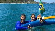 Chay Suede relembra viagem com Laura Neiva a Fernando de Noronha - Reprodução/Instagram
