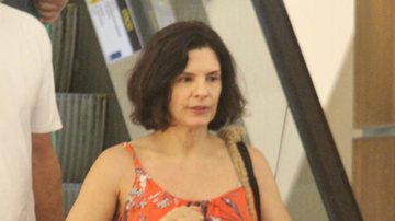 Helena Ranaldi faz rara aparição com o marido em shopping no Rio - Rodrigo Adao / AgNews