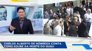 Carlos Alberto de Nóbrega chora em programa de TV ao falar de perda tripla - Reprodução