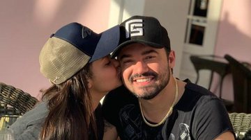 A cantora brincou com o namorado Fernando falando sobre o seu relacionamento - Reprodução/Instagram