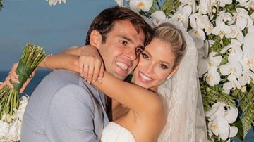Kaká e Carol Dias mostram as fotos oficiais do casamento - Instagram