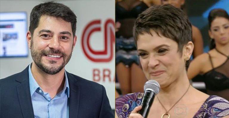 Evaristo Costa se envolve e quer saída de Sandra Annenberg da Globo, diz colunista - Reprodução