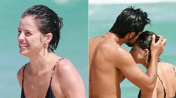 Agatha Moreira e Rodrigo Simas namoram muito em praia do Rio - AgNews