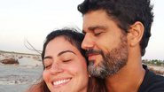 Carol Castro posa sorridente em clique e Bruno Cabrerizo brinca - Reprodução/Instagram