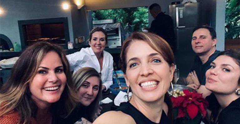Jornalistas do Fantástico se reúnem em festa de final de ano - Instagram