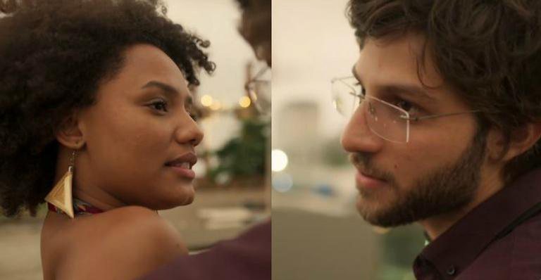 Jessica Ellen e Chay Suede em 'Amor de Mãe' - Reprodução/TV Globo