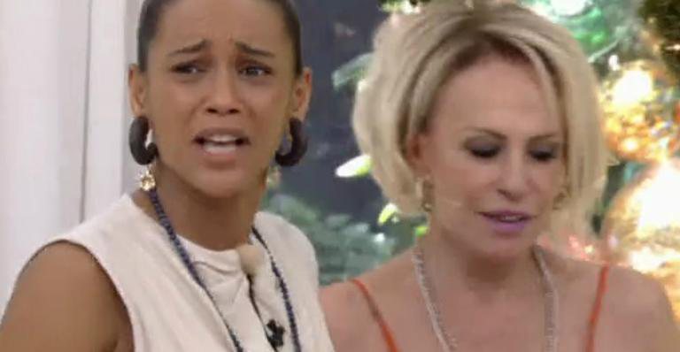 Taís Araujo ganha abóbora de Ana Maria Braga no 'Mais Você' - Reprodução/TV Globo