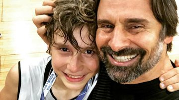 Murilo Rosa se empolga e rouba cena enquanto torce por filho em campeonato: "Líder de torcida" - Reprodução/Instagram