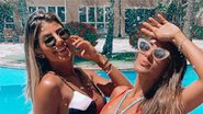 Hariany Almeida e Carol Peixinho ostentam corpos perfeitos na piscina - Instagram