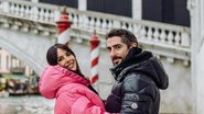 O apresentador de A Fazenda está curtindo a viagem de férias com a família por Veneza na Itália - Reprodução/Instagram