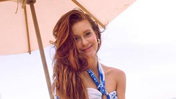 Marina Ruy Barbosa surge chiquérrima e cinturinha fina rouba a cena na praia - Instagram