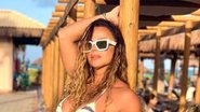 Viviane Araújo causa ao surgir com biquíni mínimo em resort - Instagram