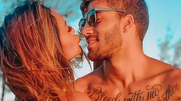 Carol Nakamura e o noivo, Guilherme Leonel - Reprodução/Instagram
