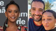 Taís Araujo posa com Humberto Carrão e revela 'bronca' com o ator - Globo/Estevam Avellar/Instagram