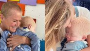 Xuxa e Sasha Meneghel se divertem com crianças durante viagem pela Angola - Arquivo Pessoal