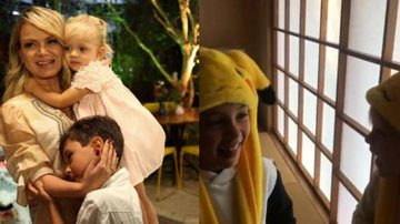 Filhos de Eliana brincam juntos durante viagem pelo Japão e derretem web - Arquivo Pessoal