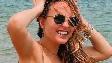 Larissa Manoela surge de biquíni em clique na praia - Instagram