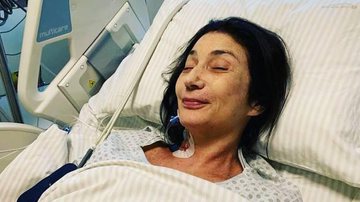 Após cirurgia, Zizi Possi mostra recuperação ao caminhar pelo hospital - Reprodução//Instagram