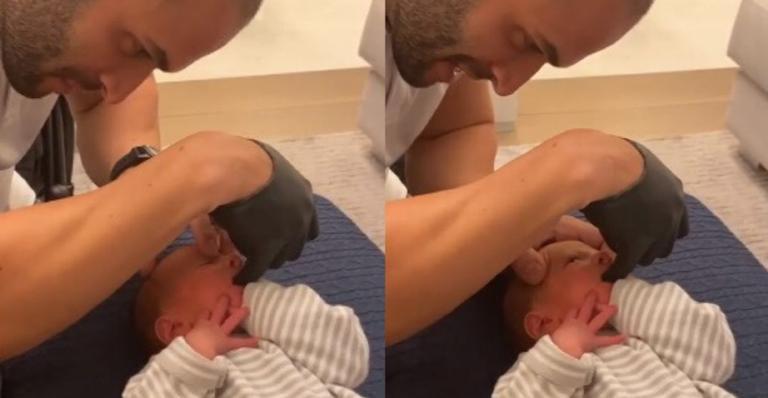 Alok surpreendeu os seguidores ao compartilhar tratamento do filho recém-nascido com fisioterapeuta - Reprodução/Instagram
