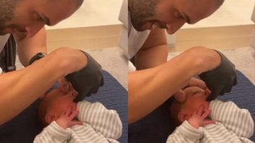 Alok surpreendeu os seguidores ao compartilhar tratamento do filho recém-nascido com fisioterapeuta - Reprodução/Instagram