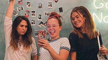 Larissa Manoela e Maisa visitam a filha de Tatá Werneck e se divertem - Instagram