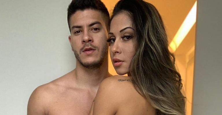 Mayra Cardi abre o jogo e nega crise no casamento com Arthur Aguiar: ''Estamos bem'' - Reprodução/Instagram