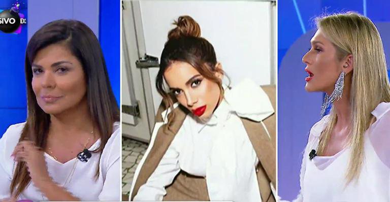 Mara Maravilha e Lívia Andrade batem boca por culpa de Anitta - Reprodução