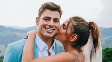 Cauã Reymond e Mariana Goldfarb mostram fotos inéditas do casamento - Instagram