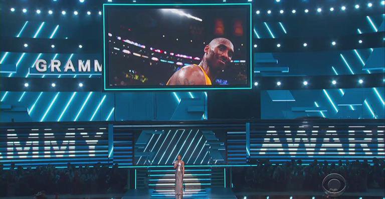 Grammy 2019: Alicia Keys abre premiação com homenagem para Kobe Bryant - Reprodução